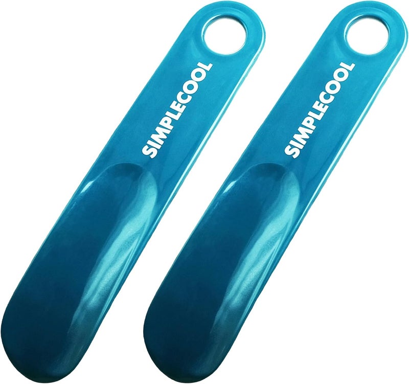 SIMPLECOOL Plastic Shoe Horn, Portable Travel Shoe Horns. Durable Shoe Spoon Shoe Helper for Men Women Seniors Kids. - Image 1